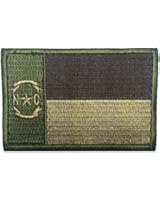 Patch Squad Men's North Carolina Tactical State Flag Embroidered Patch