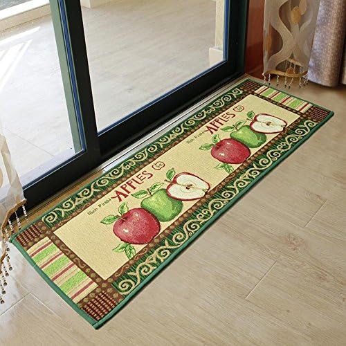 Canshansimita Apple Style Bedroom Anti-skid Bathroom Kitchen Carpet Mat Doormat (17.7"*45.2")
