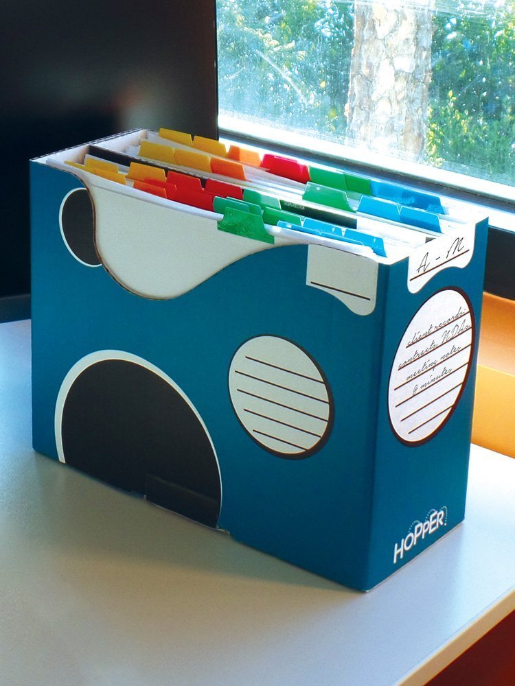 Amazon.com : Boxa Hopper Hanging File System, Set of 3 (4-HR02-0 ...