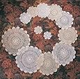 Handmade, Crochet Lace Doily. 100% Cotton Crochet. White, 4 Inch Round. Four pieces .