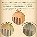 Xuanli Wood Combs Natural Green Sandalwood Combs Handmade Combs For Hair No Static M002
