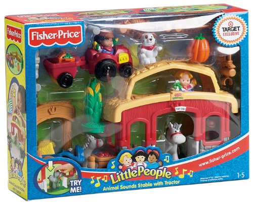 Fisher Price H1638 - Little People - Pferdestall mit Traktor und Sound Preisvergleich
