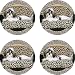 Set of Four Shih Tzu Ambiance Coasters - Style vpa9