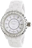 Peugeot Women's PS4900WT Swiss Genuine Ceramic Interchangeable Bezel Set Watch