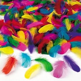 Feather Assortment (600 pcs): Toys &amp; Games
