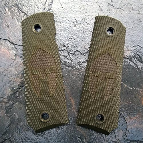 1911 ODG MOLON LABE laser engraved grips full size Kimber Springfield