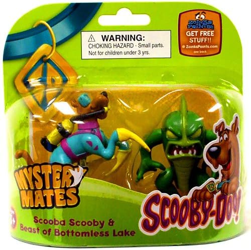 ScoobyDoo Mystery Mates Figure 2Pack Scooba Scooby Beast of Bottomless Lake