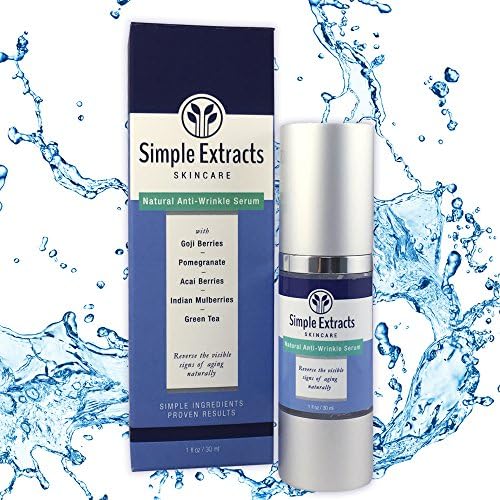 NEW Pure Botanical Anti Wrinkle Serum, Line Reducing Skin Care | Under Eye, Face &amp; Neck Moisturizer | Clinically Proven Natural Anti Aging Age Defying Formula | Made in USA | Not Animal Tested
