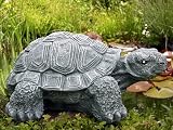 Eigenschaften Tiefes Kunsthandwerk GbR  / Steinfigur Tierfigur Schildkröte groß grün