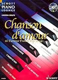 Produkt-Bild: Schott Piano Lounge: CHANSON D'AMOUR (+CD) mit Bleistift -- 16 beliebte franz&ouml;sische Pop-Songs u.a. mit JE T'AIME MOI NON PLUS und UN HOMME ET UNE FEMME in klangsch&ouml;nen, mittelschweren Arrangements f&uuml;r Klavier von Carsten Gerlitz (Noten/sheet music)