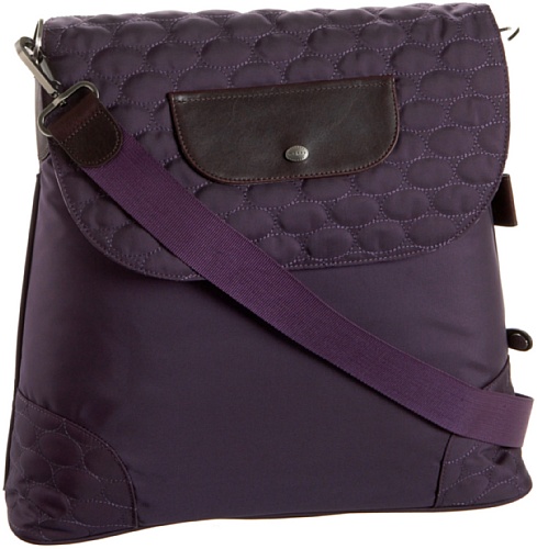 Mosey Life Gumption Laptop Messenger,Grape Jelly,one size