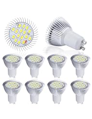 Home: 8W Warm White GU10 E14 E27 16x5630 SMD LED Spot Light Bright Lamp Bulb energy led lights - LKOUS
