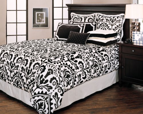 Hallmart Collectibles 56043 Baroque 9-Piece Queen Size Comforter Set