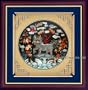 Chinese Art Chinese Gifts: Chinese Wall Decor / Framed Art / Framed Chinese Embroidery - Qilin (Kylin)