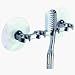 Kitchen & Housewares : BlissHome, Interdesign, Suction Toothbrush Holder, Chrome