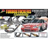 Life-Like Turbostockers Speedway NASCAR Electric Slot Car Race Set