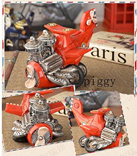 Mini Cute Design My First Piggy Money Coin Bank Airplane Vintage Style Wall Decoration