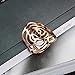 Brand New Amazing Jewelry Fashion Women Rings Rose Gold Plated Stainless Steel Finger Band Wedding Ring, Comfort Fit Size US Size 5-9