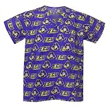 ECU Logo East Carolina University Pirates Scrubs Top Shirt-Size SM- 100% Natural Cotton - NOT a CHEAP BLEND - For HIM or HER- GIFT Ideas for Man Men Woman Women Ladies Nurses MOM Mother or DAD Father