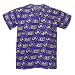 ECU Logo East Carolina University Pirates Scrubs Top Shirt-Size SM- 100% Natural Cotton - NOT a CHEAP BLEND - For HIM or HER- GIFT Ideas for Man Men Woman Women Ladies Nurses MOM Mother or DAD Father