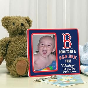 Click to buy Boston Red Sox Logo Merchandise: Red Sox Baby Picture Frame from Amazon!