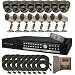 CIB R1601W500G8753-8403 16CH Security Surveillance DVR 1000GB 16 CCD Cameras KIT. Eagleeyes Software