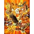 Eagle Dance 500pc Jigsaw Puzzle by Bruce LaKafka