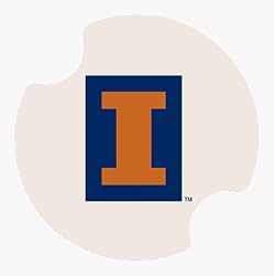 University of Illinios Carsters - Coasters for Your Car
