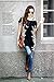 FUNOC Ladies Women Loose Leopard Printing Chiffon Casual Tops T Shirt Blouse (Fluorescent Red, V-Neck, S)