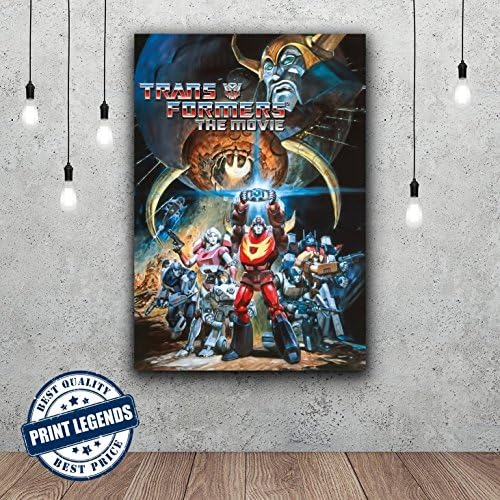Transformers Retro Comic Book Movie Canvas Print - Canvas Art - Wall art - Framed Print