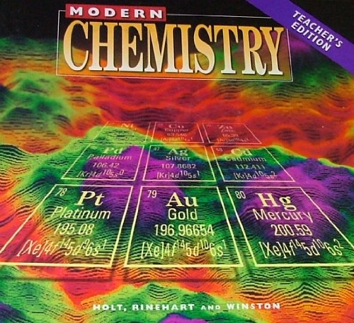 Modern Chemistry, Teacher's Edition