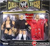 FREEBIRDS (MICHAEL HAYES, TERRY GORDY & BUDDY ROBERTS) CLASSIC SUPERSTARS 3-PACK WWE TOY WRESTLING ACTION FIGURESIMAGE