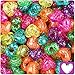 BeadTin Jelly Mix Sparkle 12mm Heart Pony Beads (250pcs)