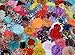 30 QTY Shabby Chiffon Fabric Hair Flowers 2''-2.5
