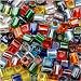 Miyuki Bead 4mm Cube Mix 10 Grams Silver Lined RAINBOW