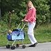 Kitchen & Housewares : Dog Pet Stroller Carrier Car Seat All In One Blue