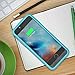 iPhone 6S Battery Case - iPhone 6 Battery Case, Trianium Atomic S Portable Charger for Apple iPhone 6 6S Battery Charging Case (4.7 Inches)[Black/Blue][Lifetime Warranty]- 3100mAh External Protective Juice Power Bank Charger[MFI Certified]