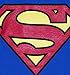 Ladies Blue Superman Logo T Shirt Blue Small