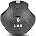Titan Fitness 8 lb Dual Grip Medicine Ball Rubber Muscle Driver Sport Double