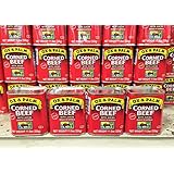 4 Packs Ox & Palm Corned Beef with Juices 11.5oz Ea
