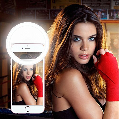 MYRIANN 36 LED Selfie Ring Fill Light for iPhone 6/6s,iphone 6 plus/6s Plus iPad, Samsung Galaxy S7/S7 Edge ,Galaxy S6 Edge/S6, Galaxy Note 5, Blackberry, Motorola and All the Smart Phones