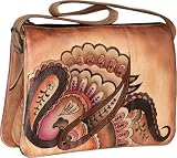 Anuschka Multi Compartment - Premium Paisley Bronze