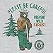 Smokey Bear Prevent Wild Fires Retro Men's T-Shirt