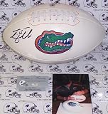 Tim Tebow Hand Signed Florida Gators Logo Football - Autographed College Footballs