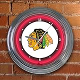 Chicago Blackhawks - 15 Neon Clock