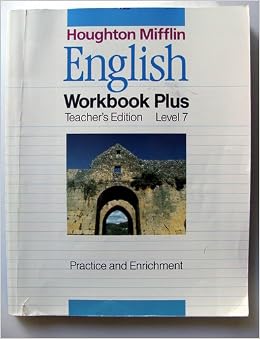 Houghton Mifflin English Workbook Plus TE (Practice and Enrichment ...