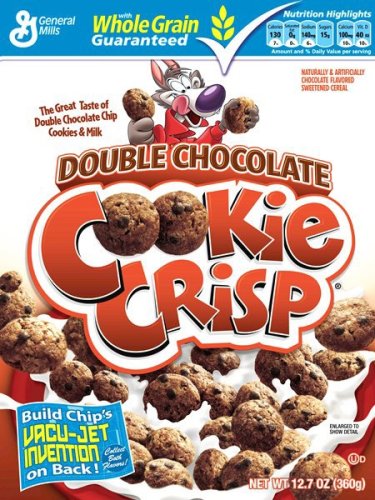 Double Chocolate Cooke Crisp Cereal, 12.7-Ounce Box (Pack of 6) by General Mills