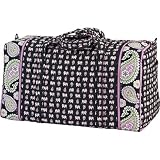 Vera Bradley Pink Elephants Large Duffle Duffle