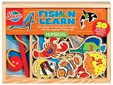 Shure Fish 'N Learn Magnetic Fishing - Numbers 20 Pieces