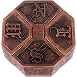 Hanayama USHY18 News Cast Metal Brain Teaser Puzzle